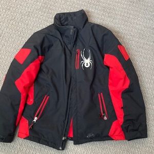 Youth size 14 boys Spyder ski jacket